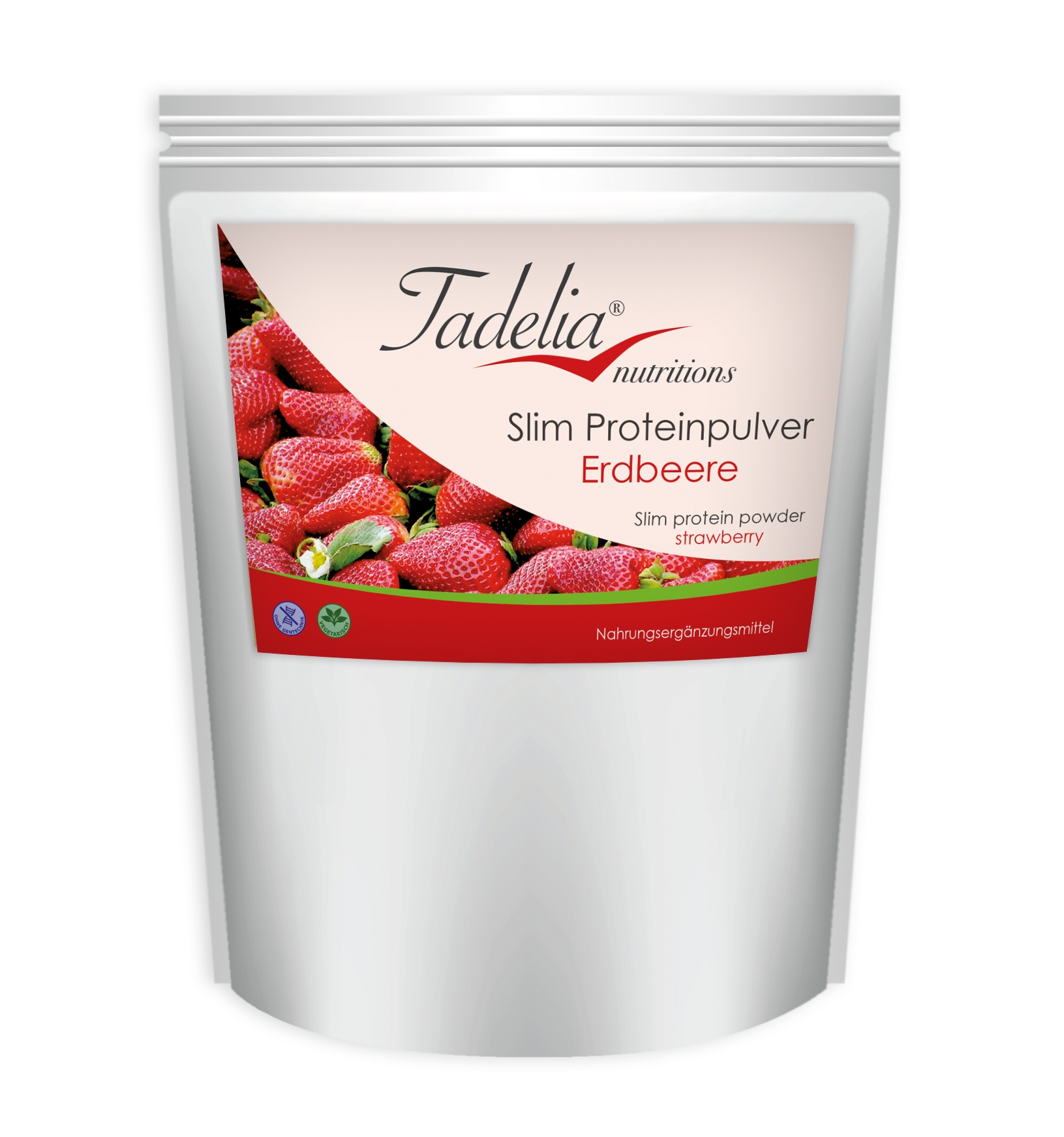 ✳️ Tadelia® Slim Proteinpulver Erdbeere 800 g | hCG Stoffwechselkur