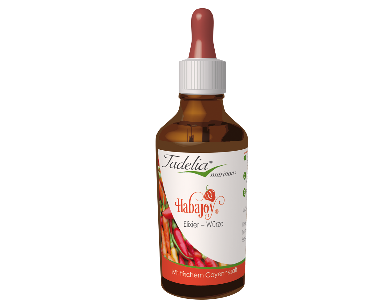 Tadelia® Habajoy Elixier-Würze 50 ml | HCG Stoffwechselkur